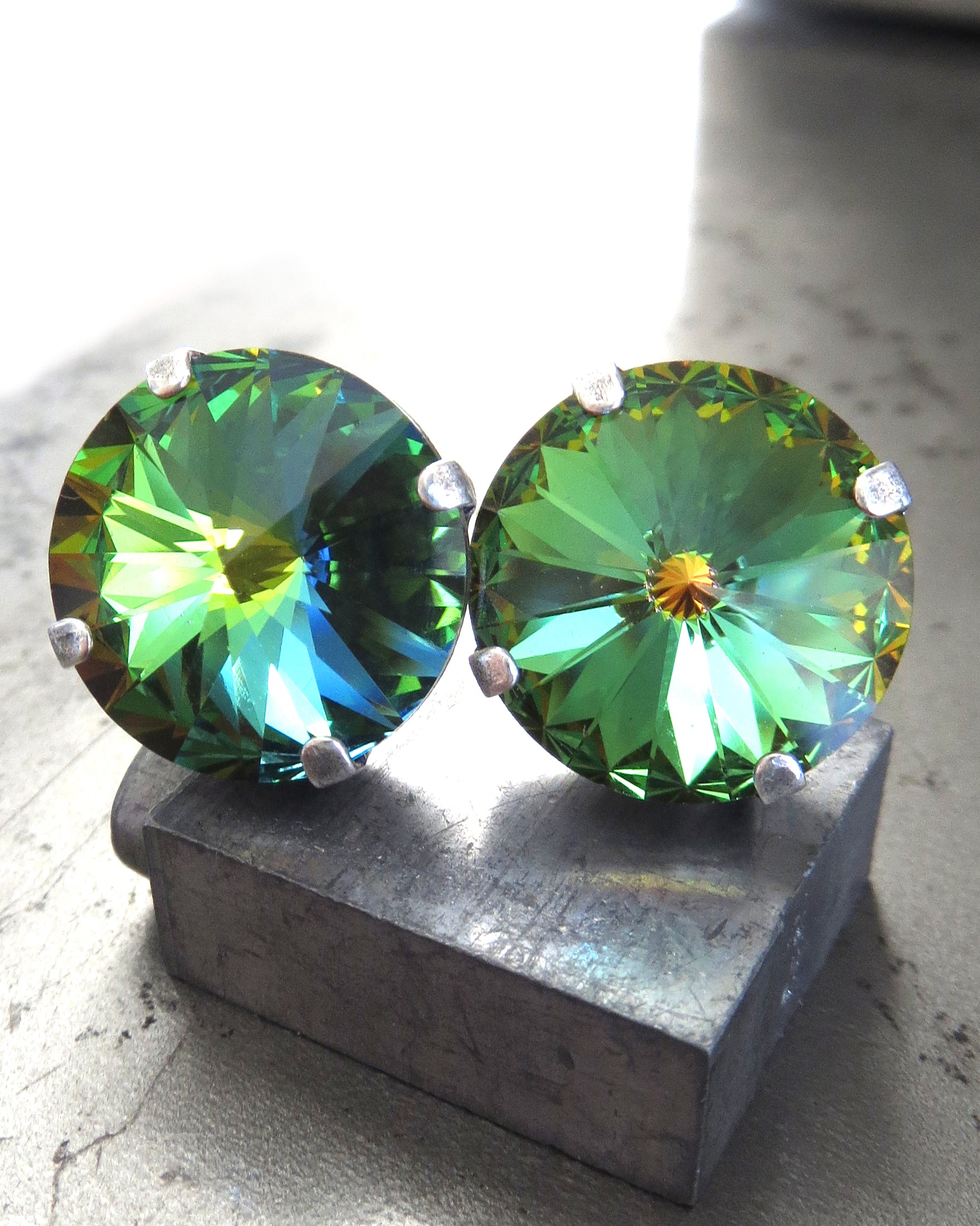 LOVE is LOVE - Crystal Rainbow Cufflinks - LGBTQ Wedding