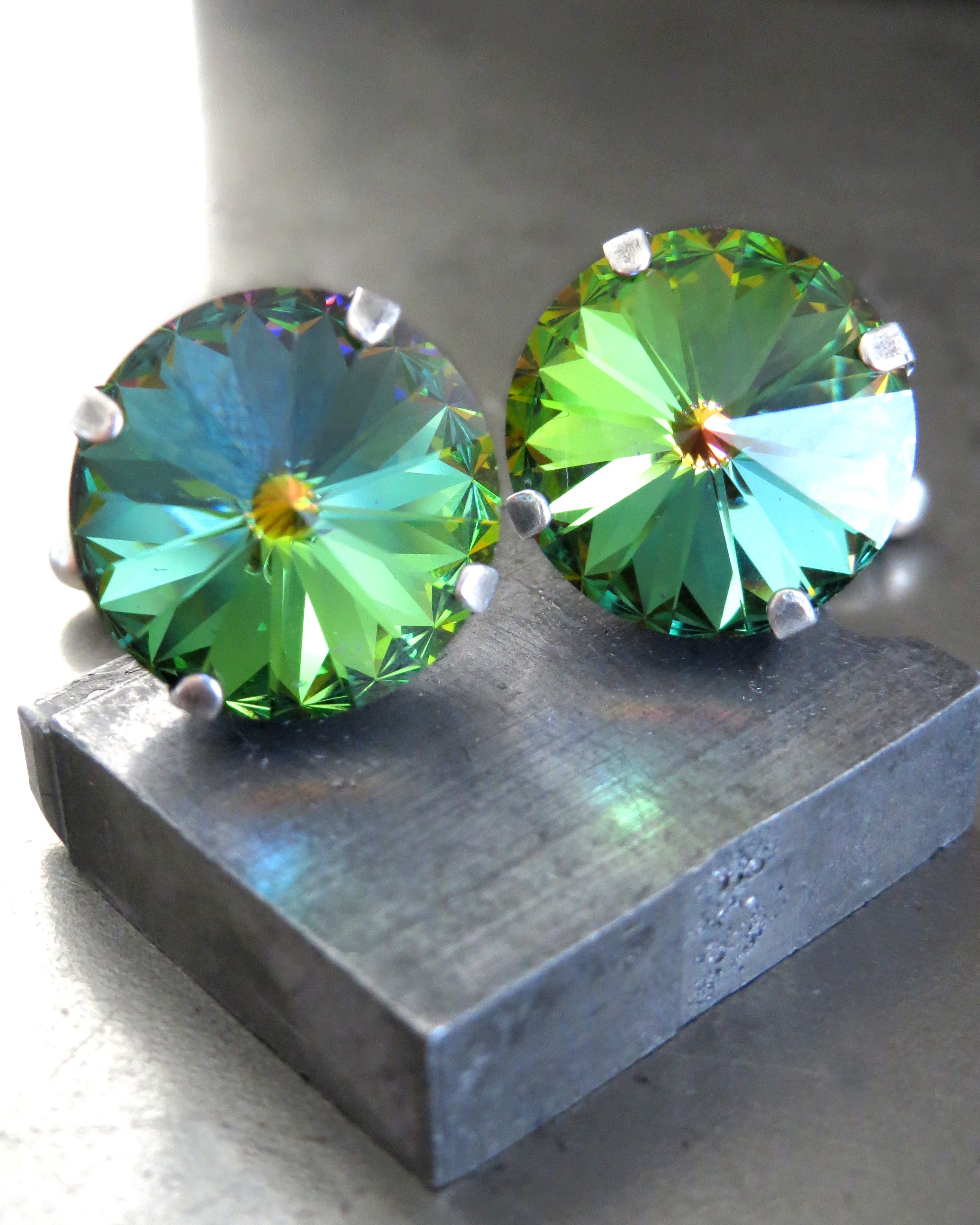 LOVE is LOVE - Crystal Rainbow Cufflinks - LGBTQ Wedding