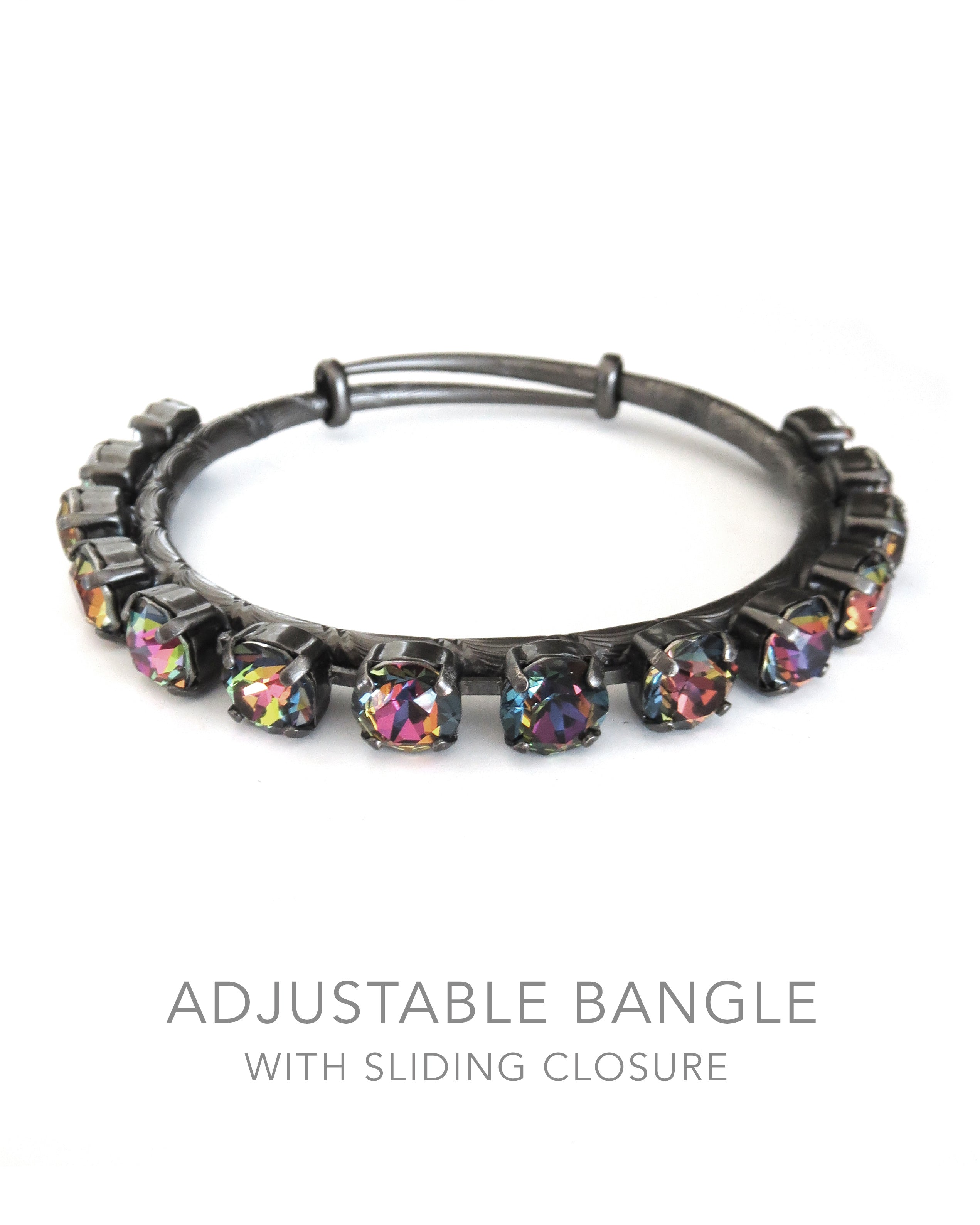 ALCHEMY - Gothic Rainbow Crystal Bracelet - Two Styles