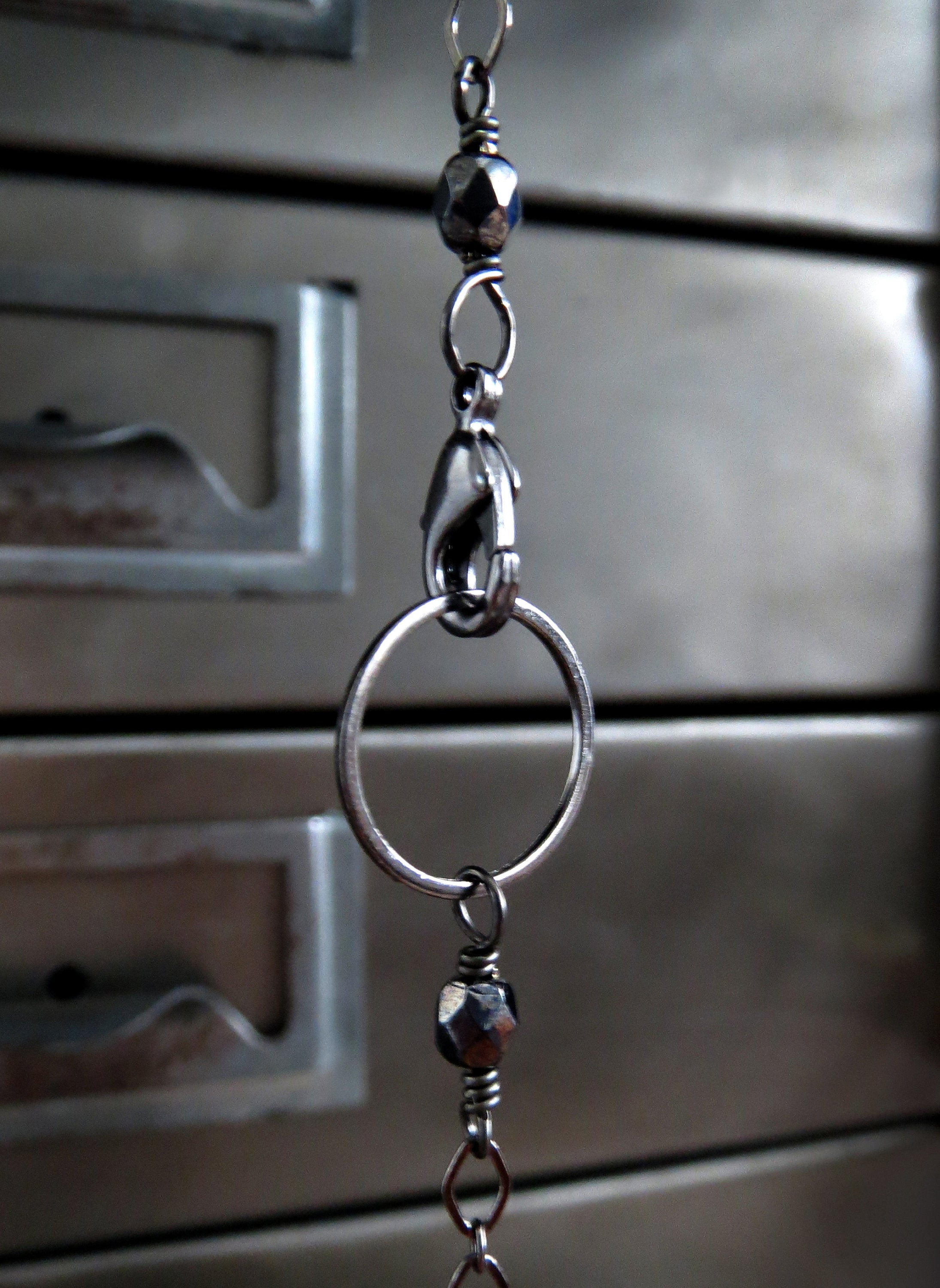 Realistic Eyeball Necklace - Two-Sided Eyeball Pendant