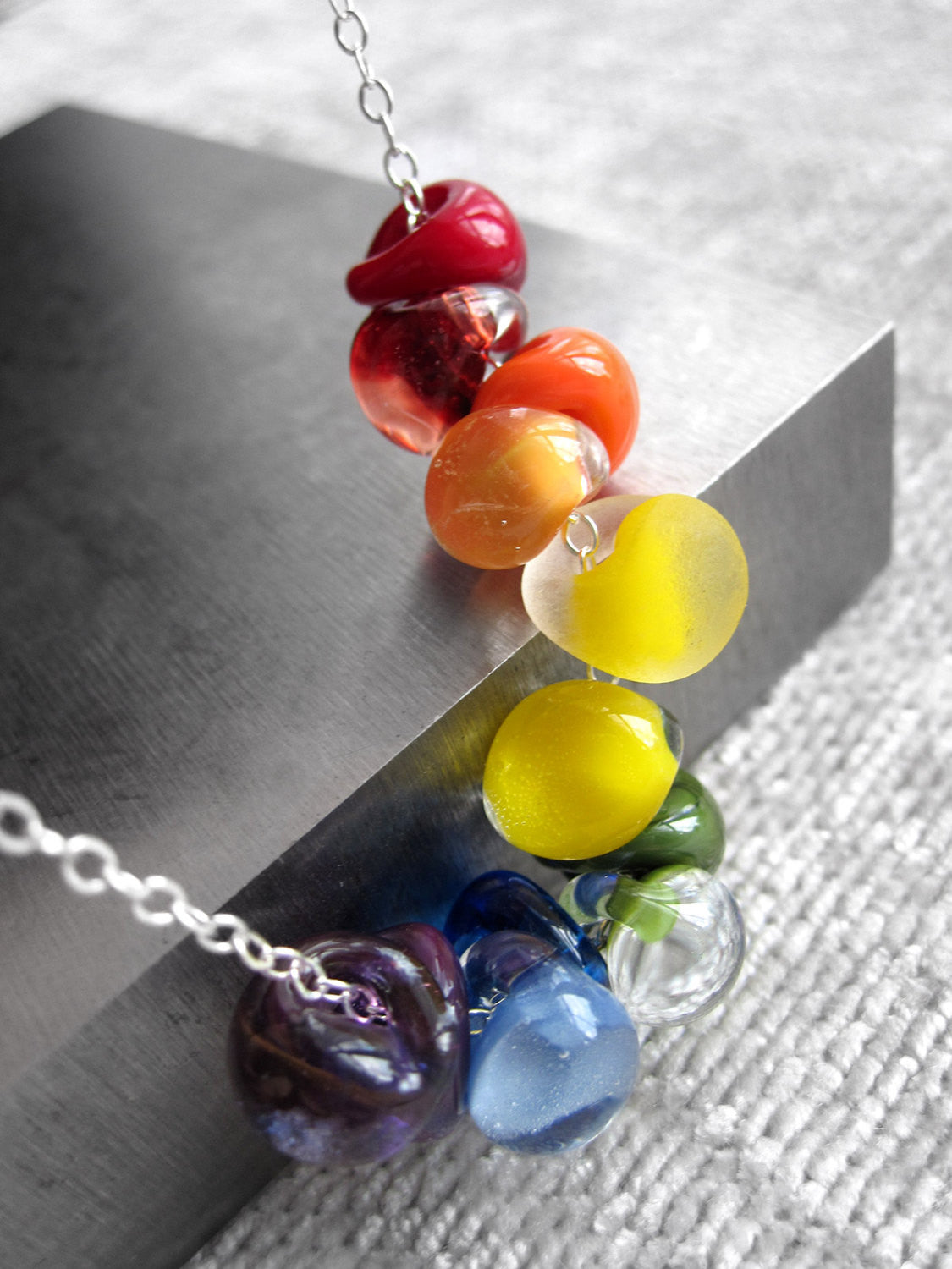 Rainbow Necklace - $20 Donation to Time Out Youth