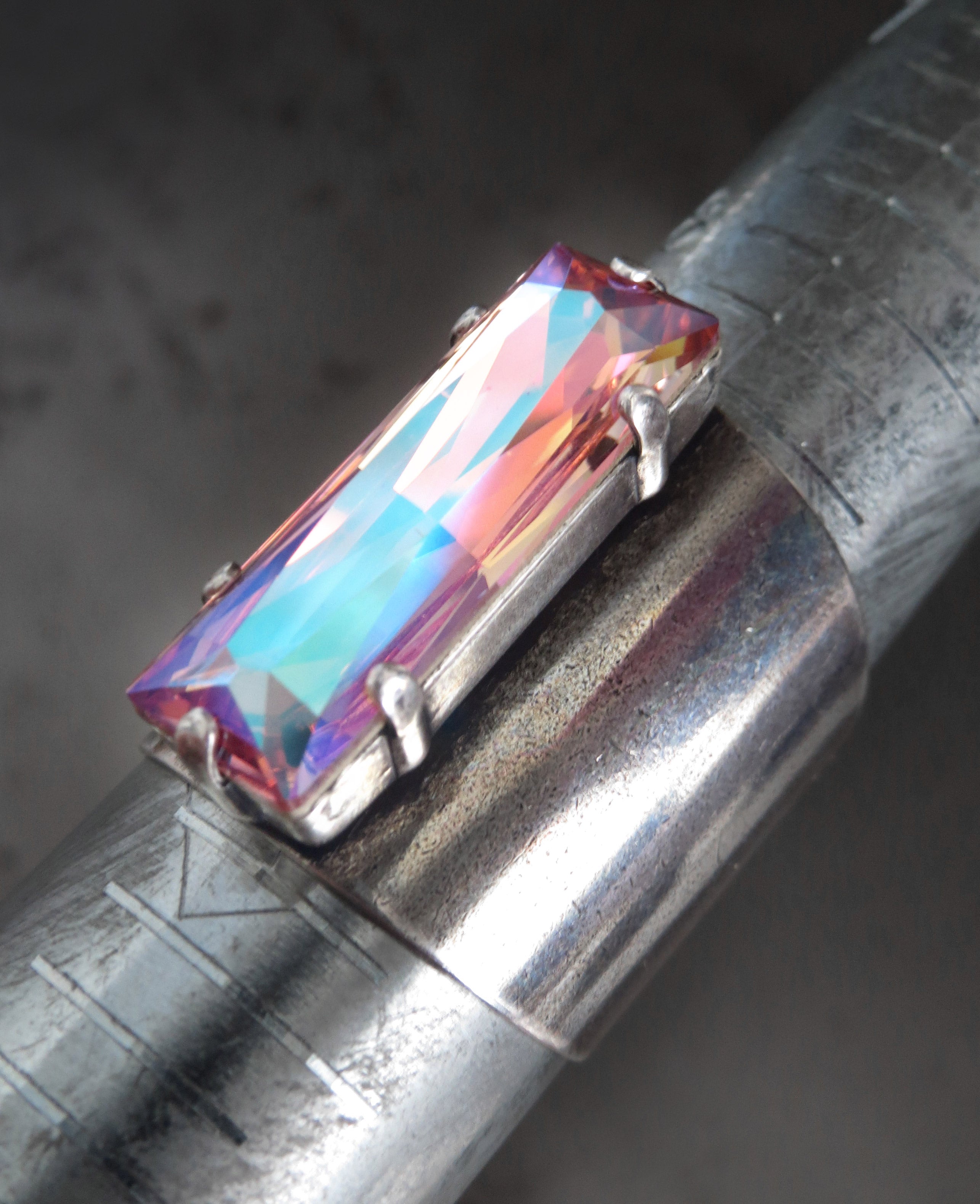 FASCINATION - Limited Edition! Cosmic Pink Crystal Ring