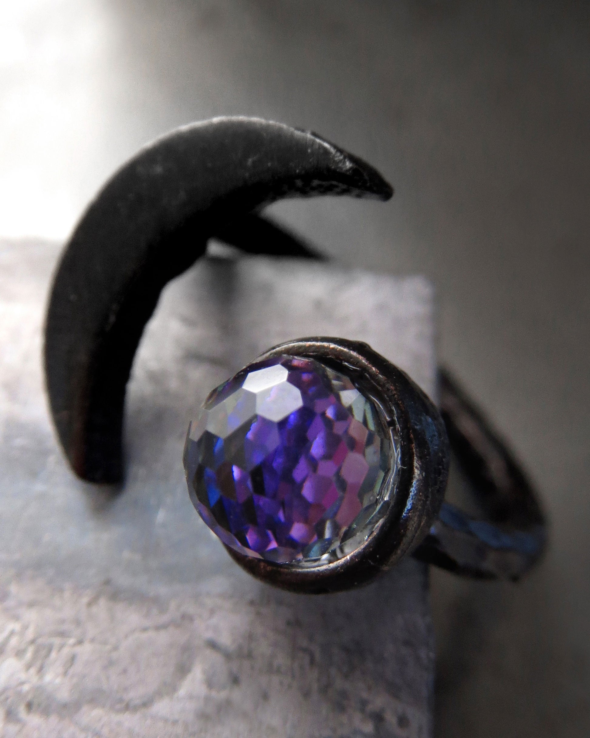 Crescent Moon Ring